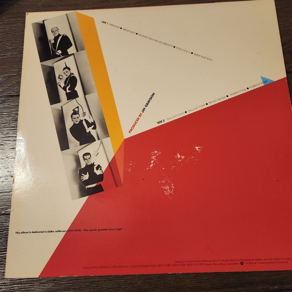 Vintage Manhattan Transfer Extensions Vinyl LP 1979 Atlantic Records - Picture 4 of 13